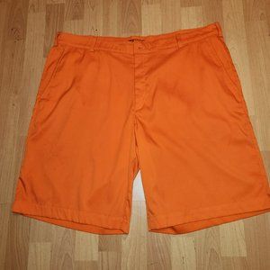 Orange Nike Dri Fit Golf Shorts